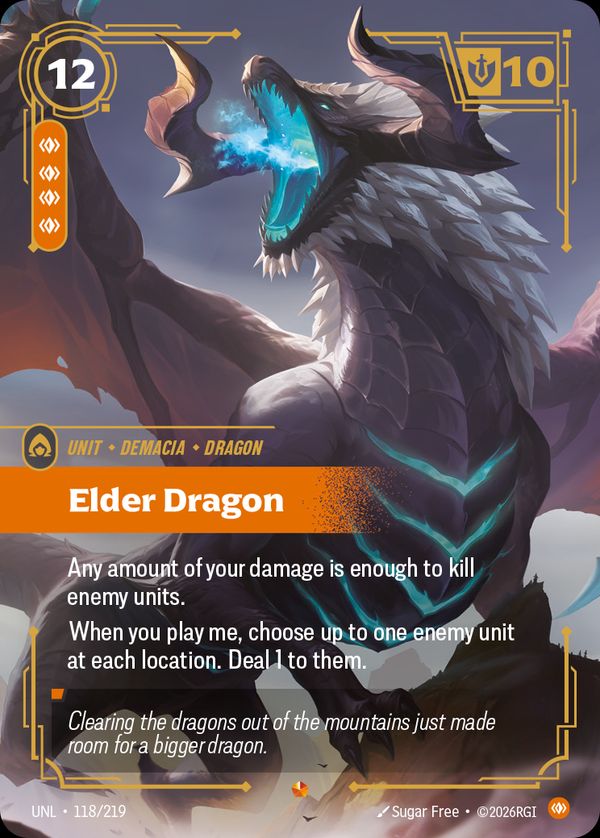 Elder Dragon — Riftbound card