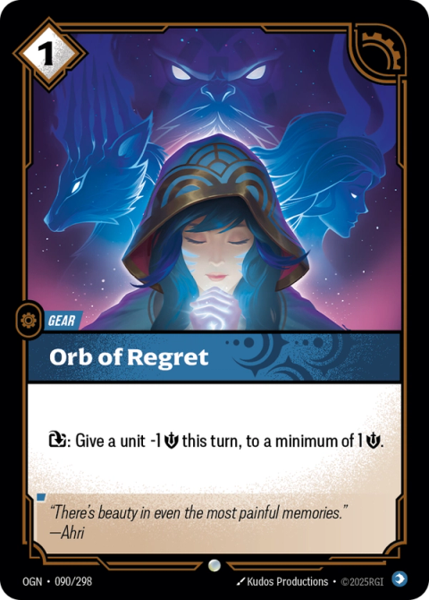 Orb of Regret — Origins #090, art by Kudos Productions