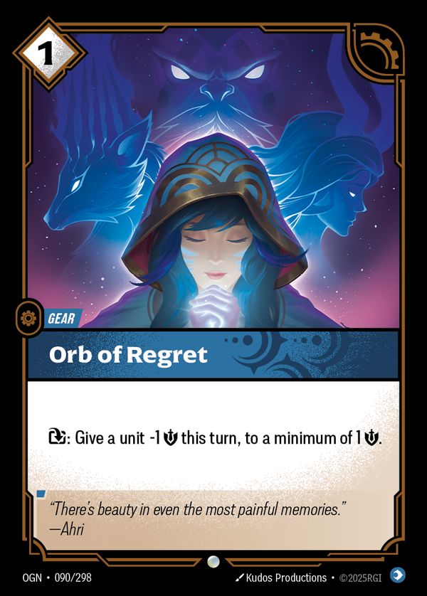 Orb of Regret — Riftbound card