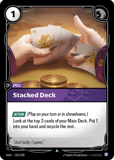 Stacked Deck, OGN-183/298