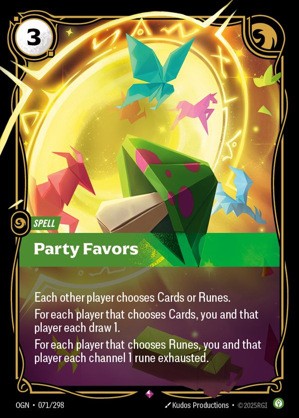 Party Favors — Riftbound card