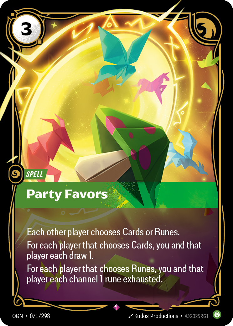 PARTY FAVORS