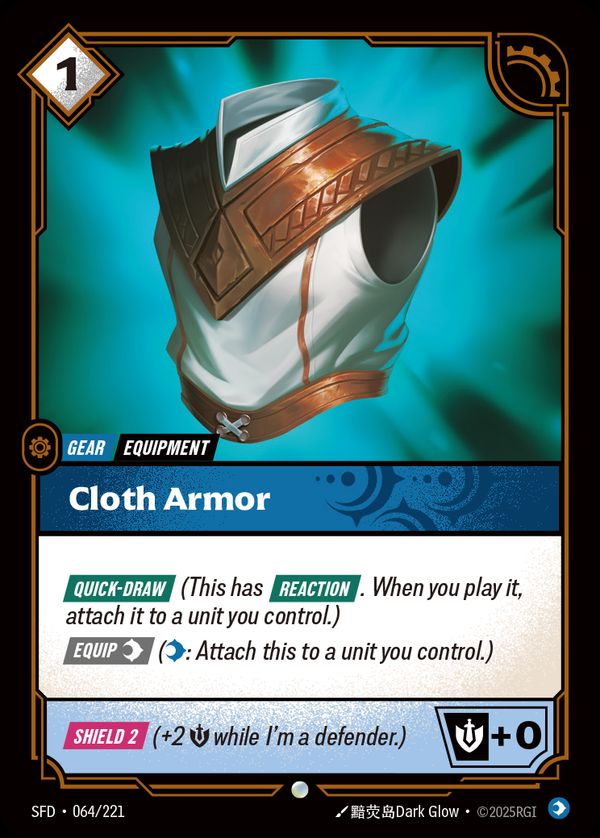 Cloth Armor — Riftbound card