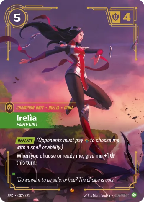 Irelia, Fervent, SFD-057/221