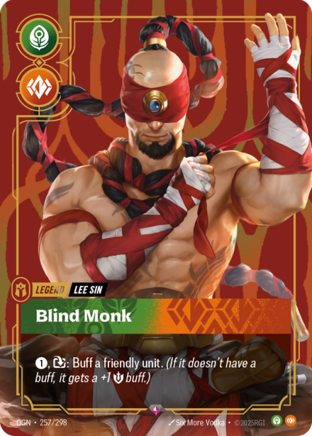 Legend Lee Sin, Blind Monk — Lee Sin Control deck by Jestekote at RQ Utrecht