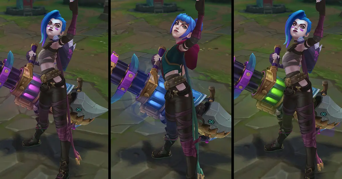 Aspetto Glorioso Jinx Arcane: Spezzata