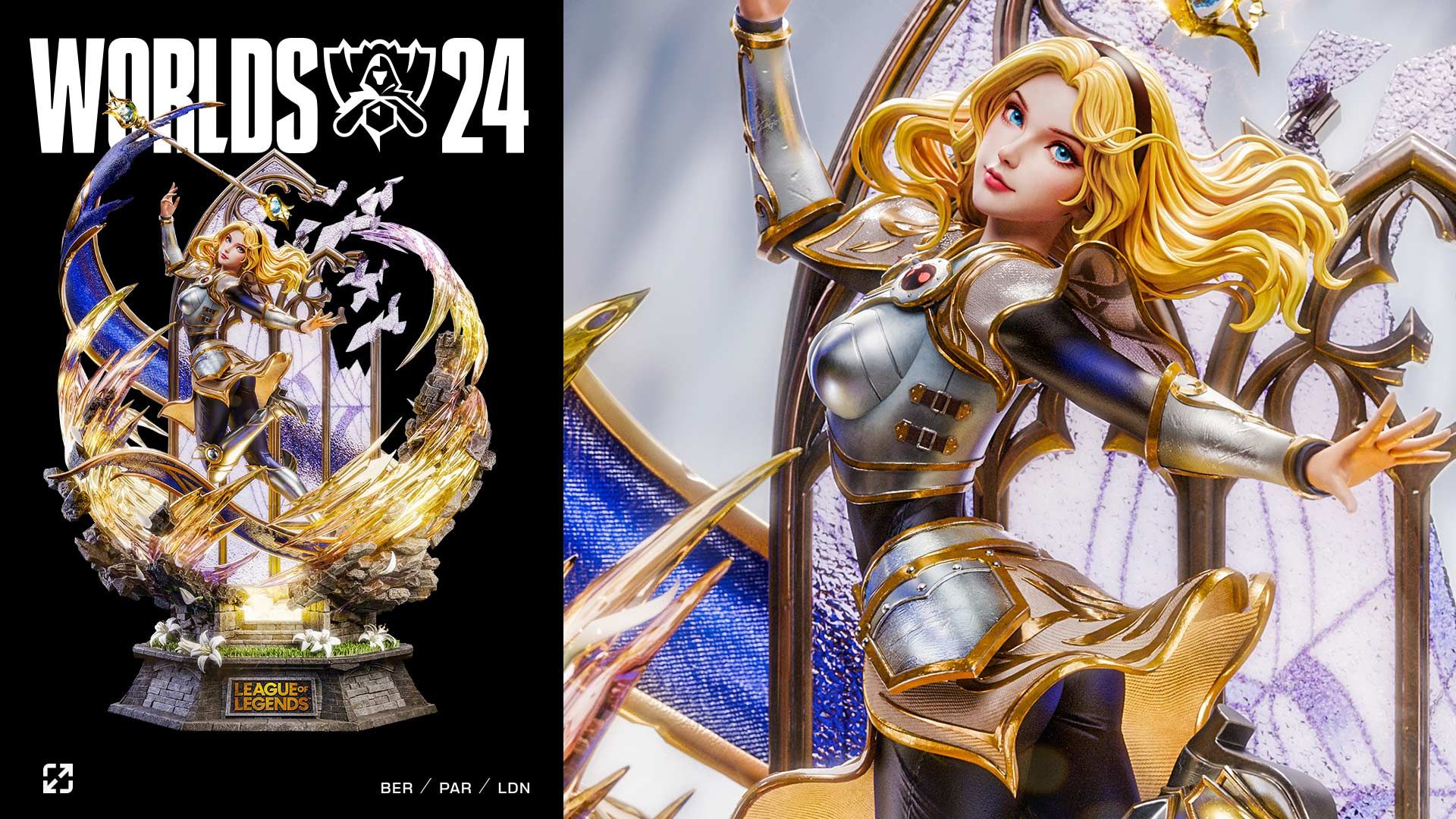 Worlds 2024 Lux 1/6 Statue.