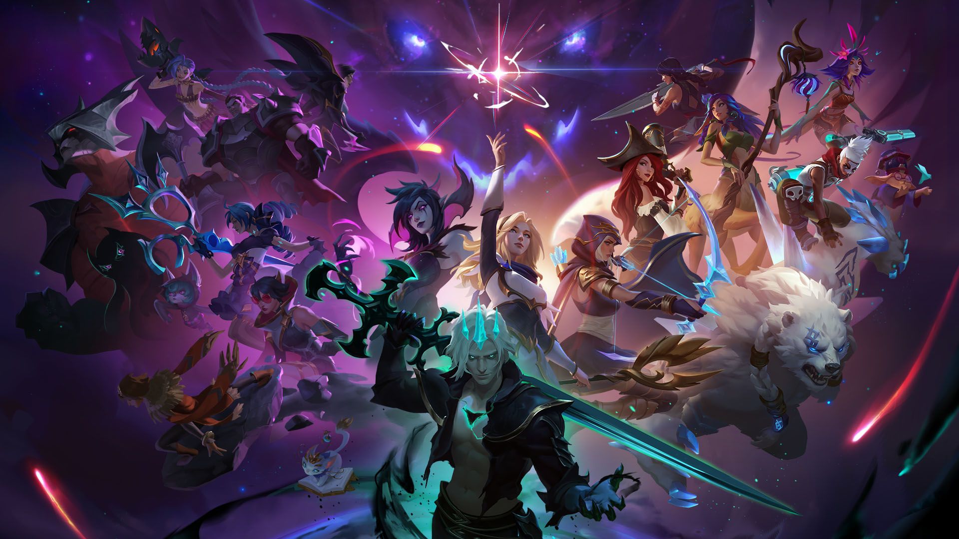 league of legends wallpaper all champions