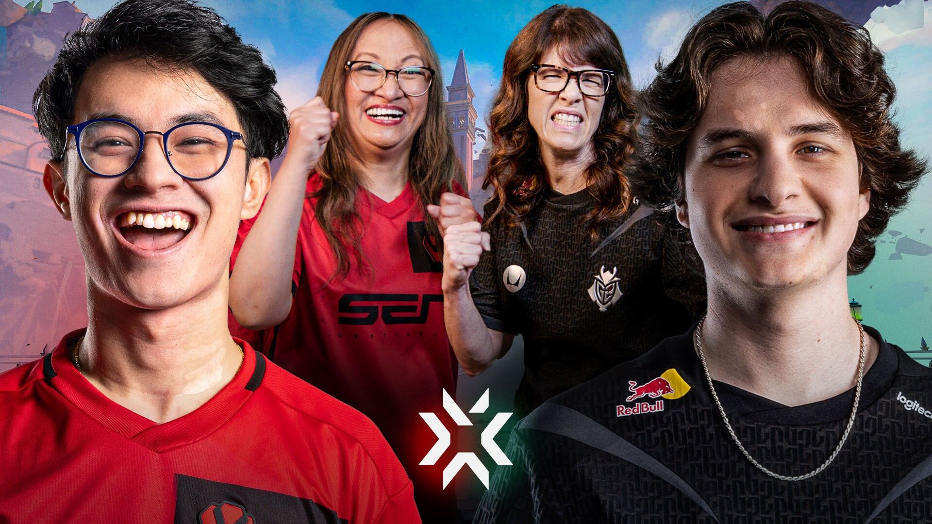 zekkenとtrentが自分のお母さんにVALORANTをコーチング