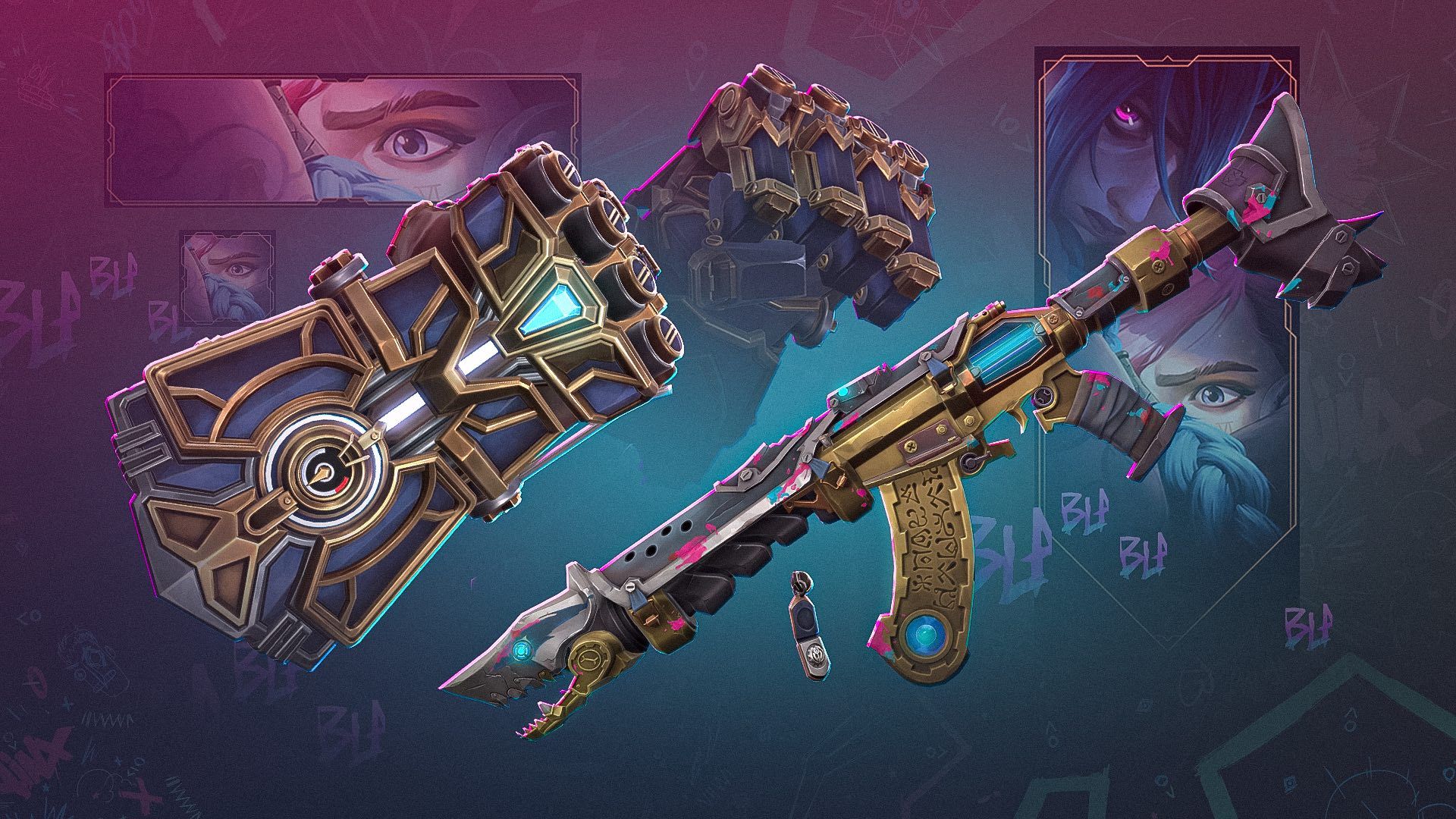 VALORANT x Arcane: The Season 2 Arcane Collector’s Set is here