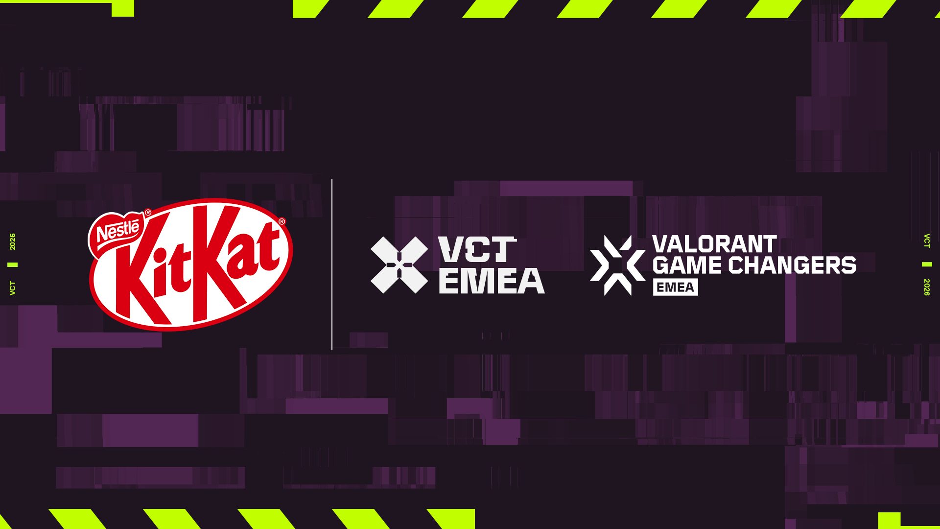 Official image for KitKat partners with VCT EMEA for the 2026 season