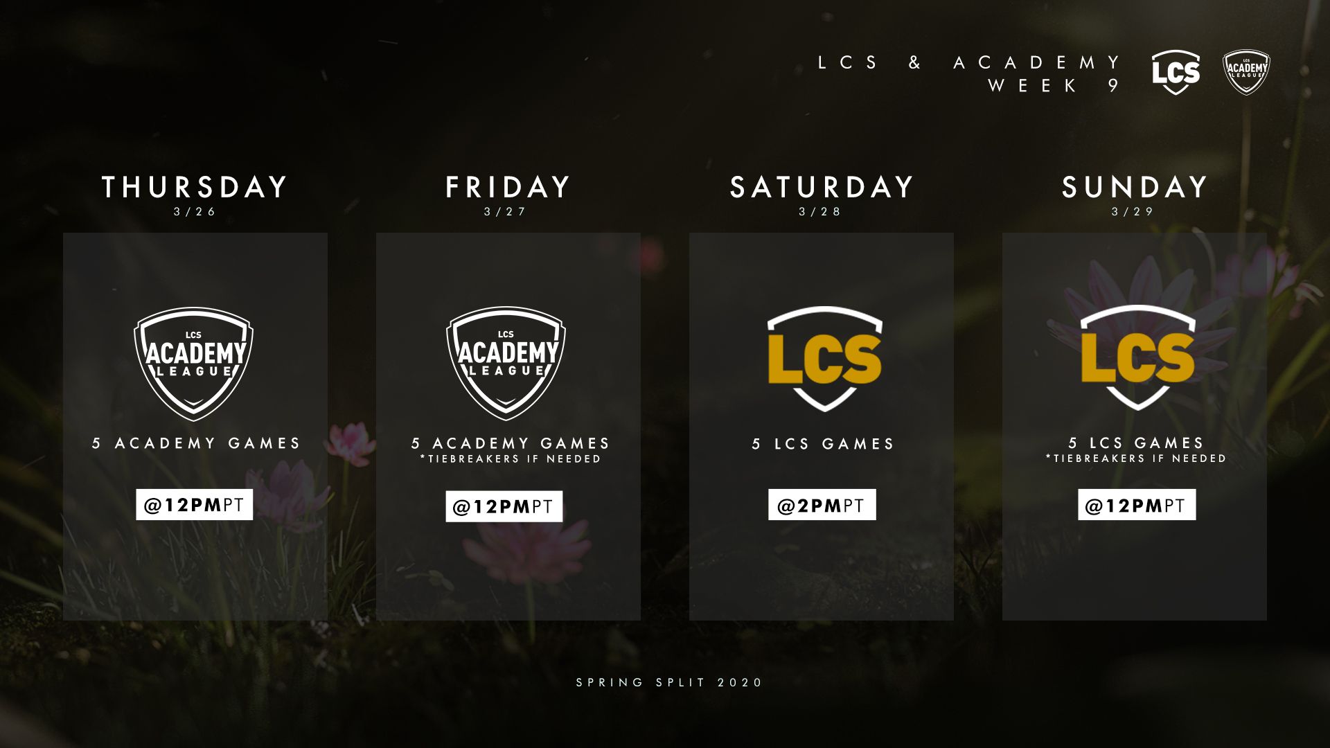 Lcs Game LoL Esports | What’s happening during Week 9