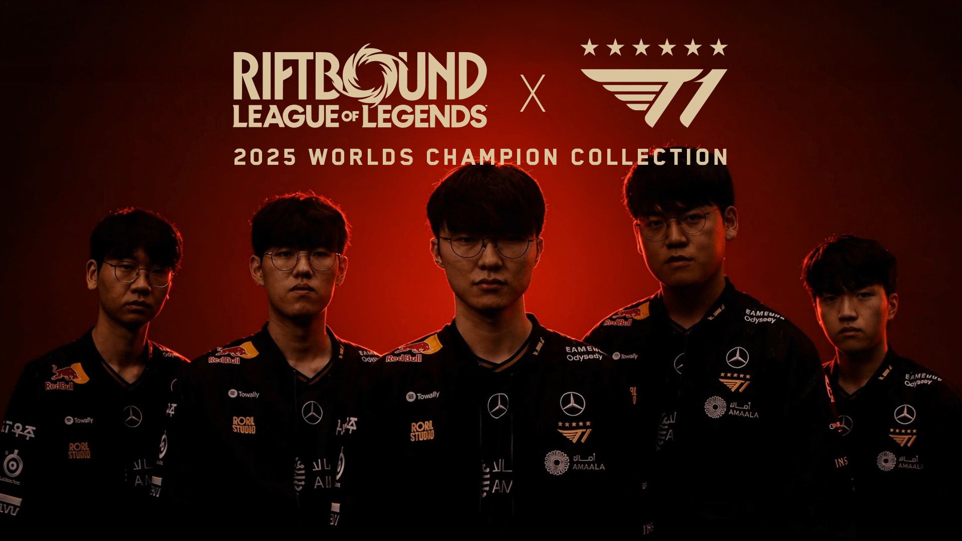 The Riftbound x T1 2025 Worlds Champion Collection