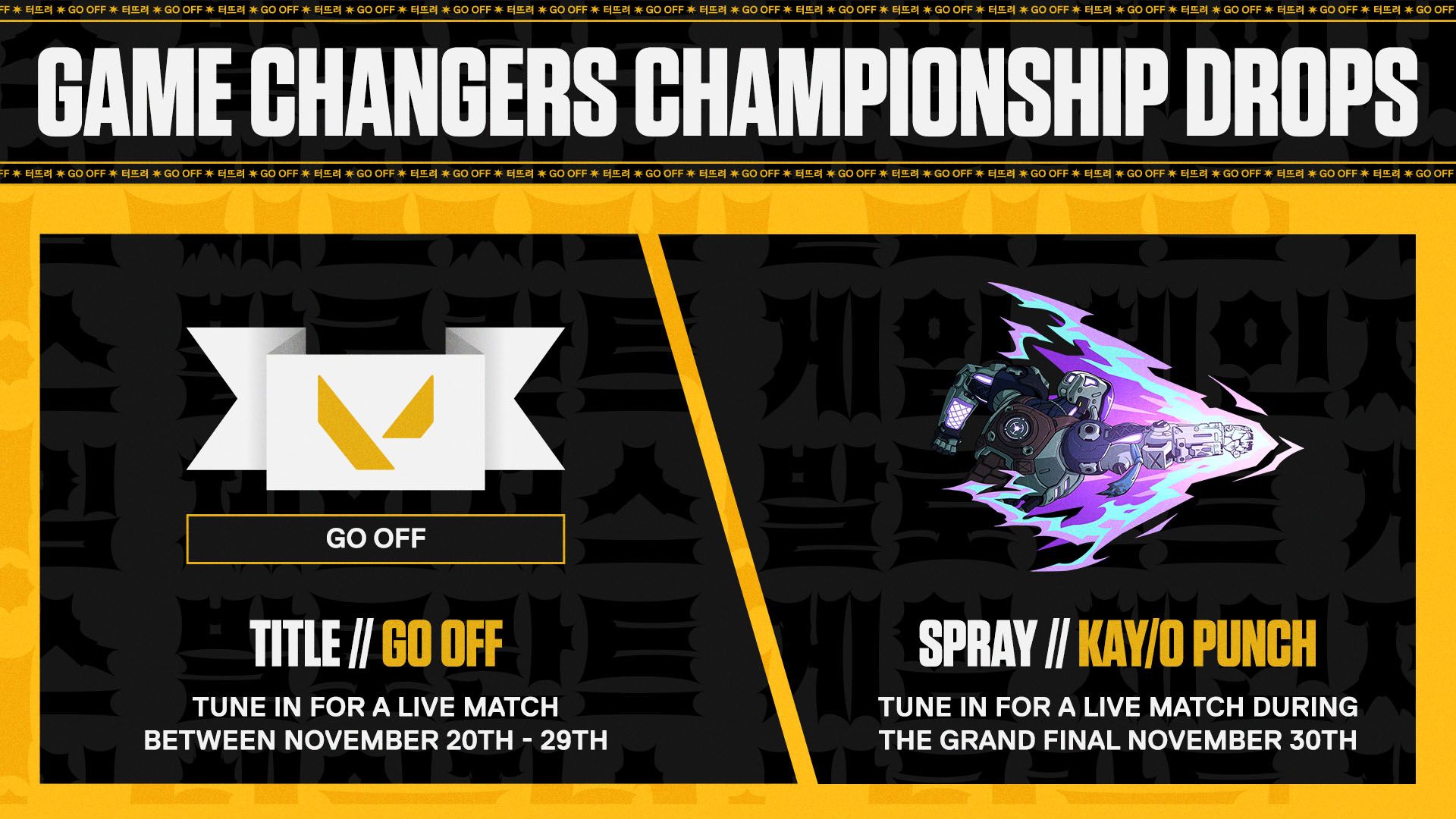 Watch & Earn: Game Changers Championship