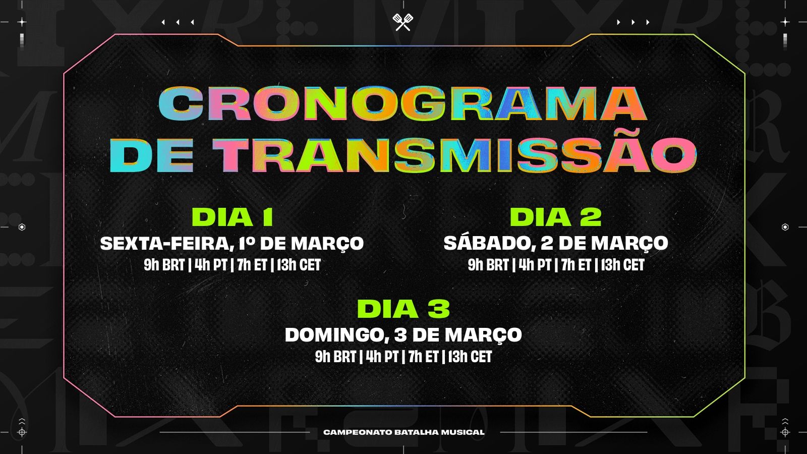 RemixRumble_PrimerGraphics_BroadcastSchedule_pt_BR.jpg