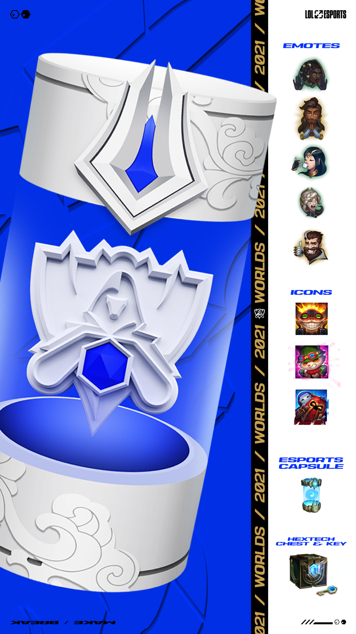 LoL Esports | Worlds 2021 Drops and Watch Rewards Are Coming!