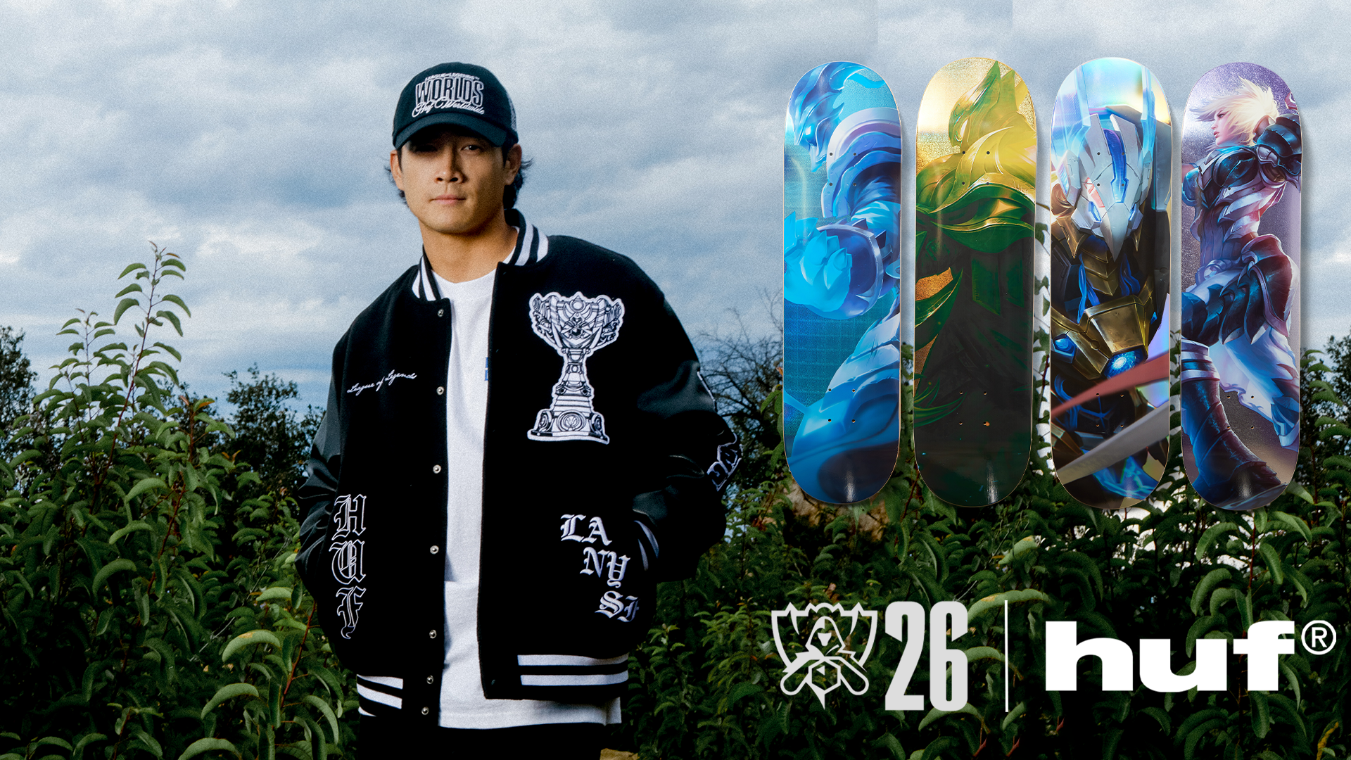 HUF x Worlds 2026 Collection