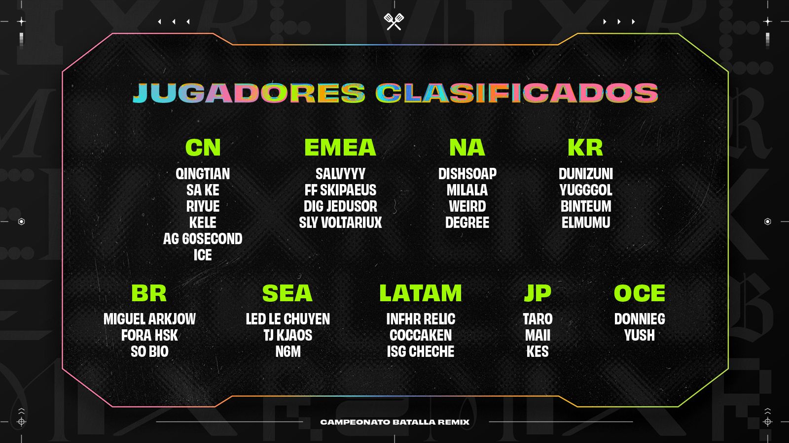 RemixRumble_LeadInGraphics_Qualified_Players_es_MX.jpg