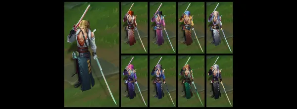 HEARTSTEEL Live My Life Yone (Ruby, Rose Quartz, Catseye, Pearl, Tanzanite, Sapphire, Emerald, Obsidian) chromas