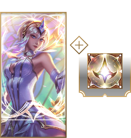 Elementalist Lux Splash Art next to Elementalist Ward Icon