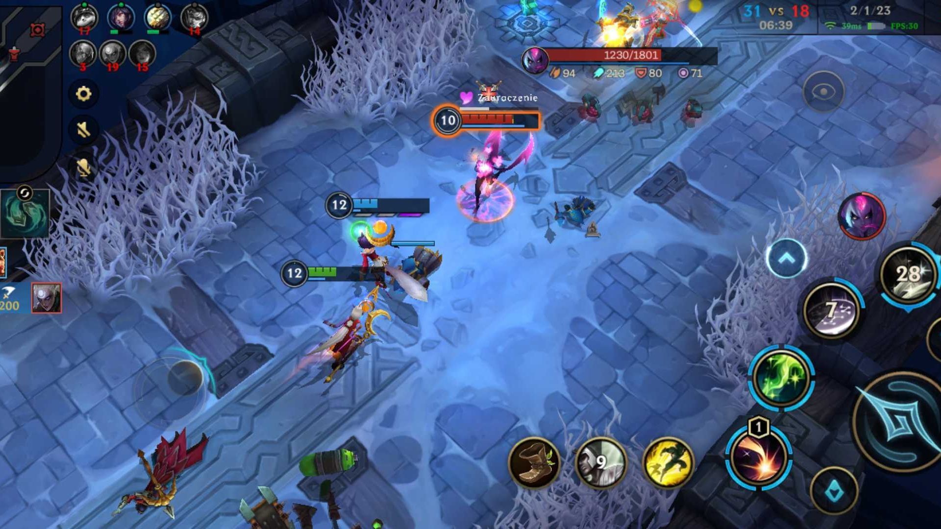 Stan esportu w Wild Rift