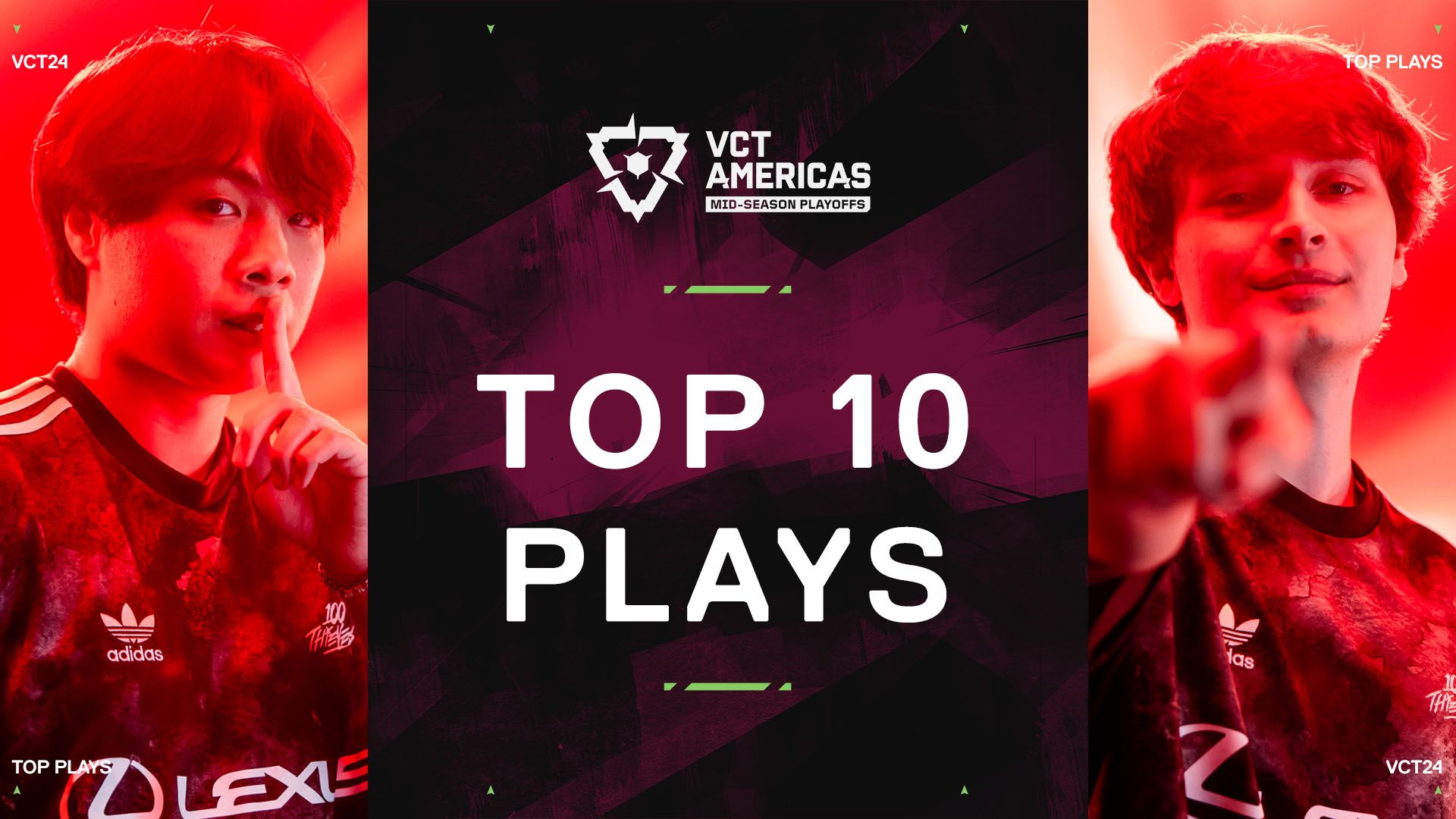Top 10 Plays of VCT Americas Mid-Season Playoffs