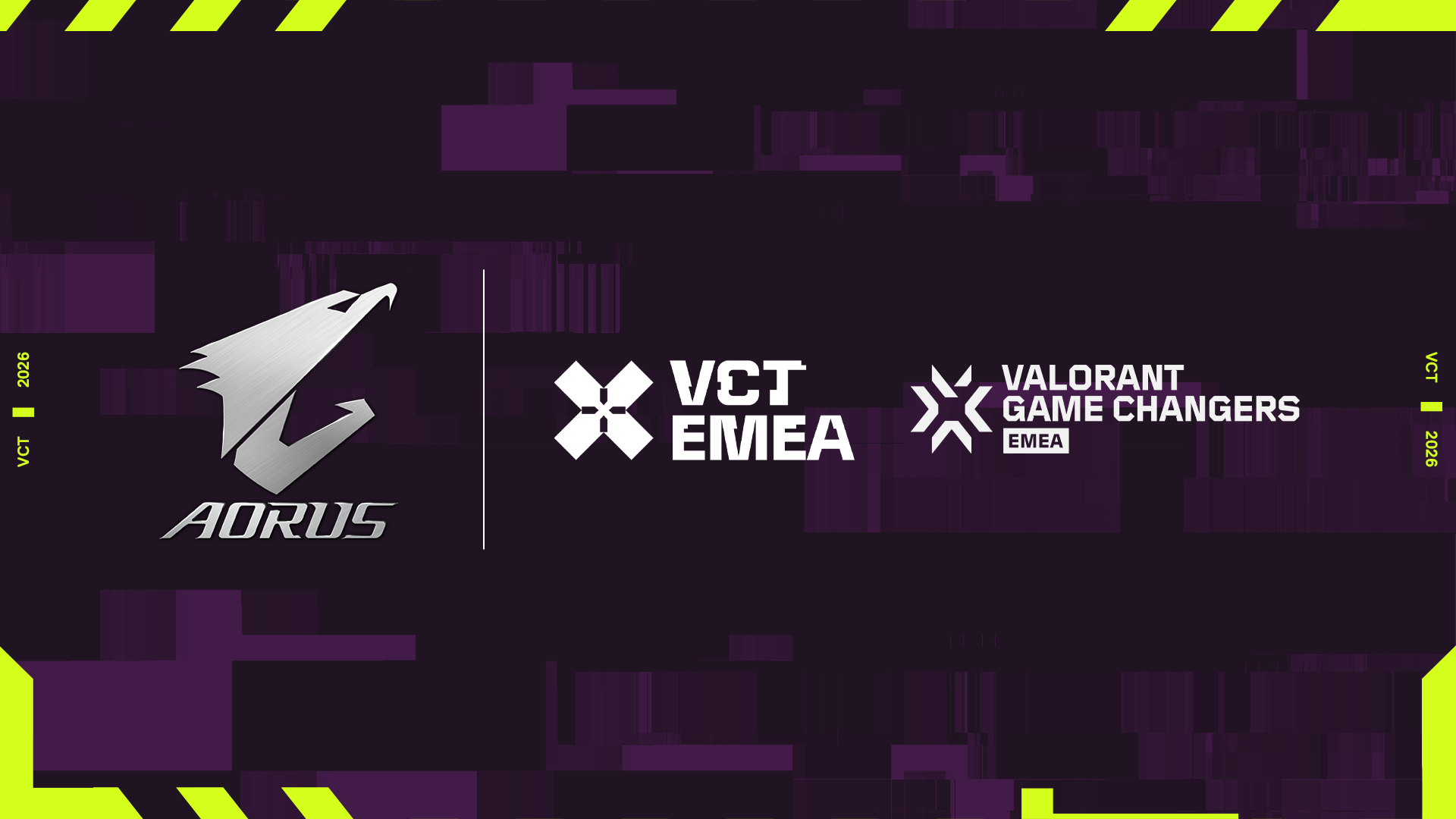 Official image for AORUS Named Official Hardware Partner for VALORANT Esports EMEA