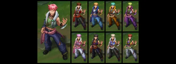HEARTSTEEL Live My Life Ezreal (Ruby, Sapphire, Catseye, Tanzanite, Rose Quartz, Obsidian, Pearl, Peridot) chromas