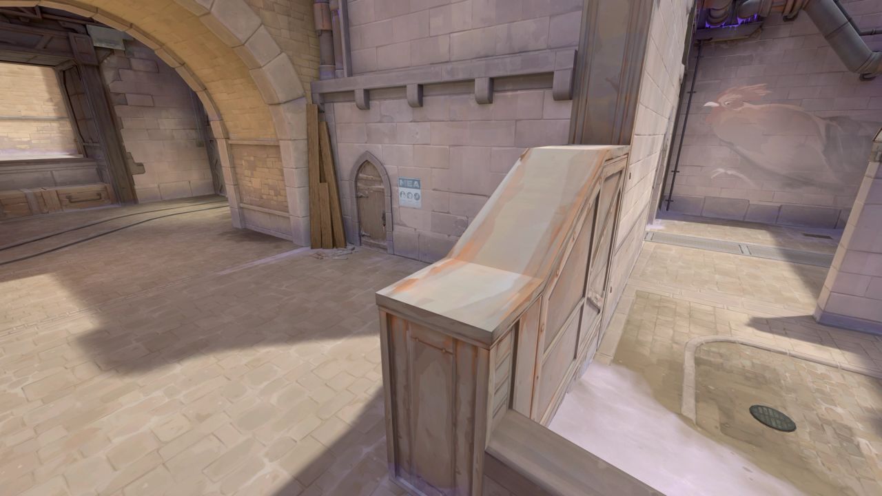 Half wall metal di area Mid map Corrode setelah perubahan patch 13.08