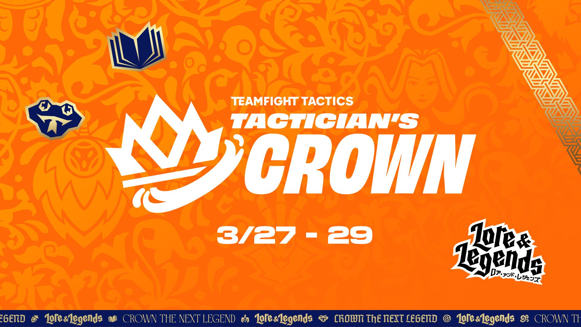 Lore & Legends Tactician's Crown 発表