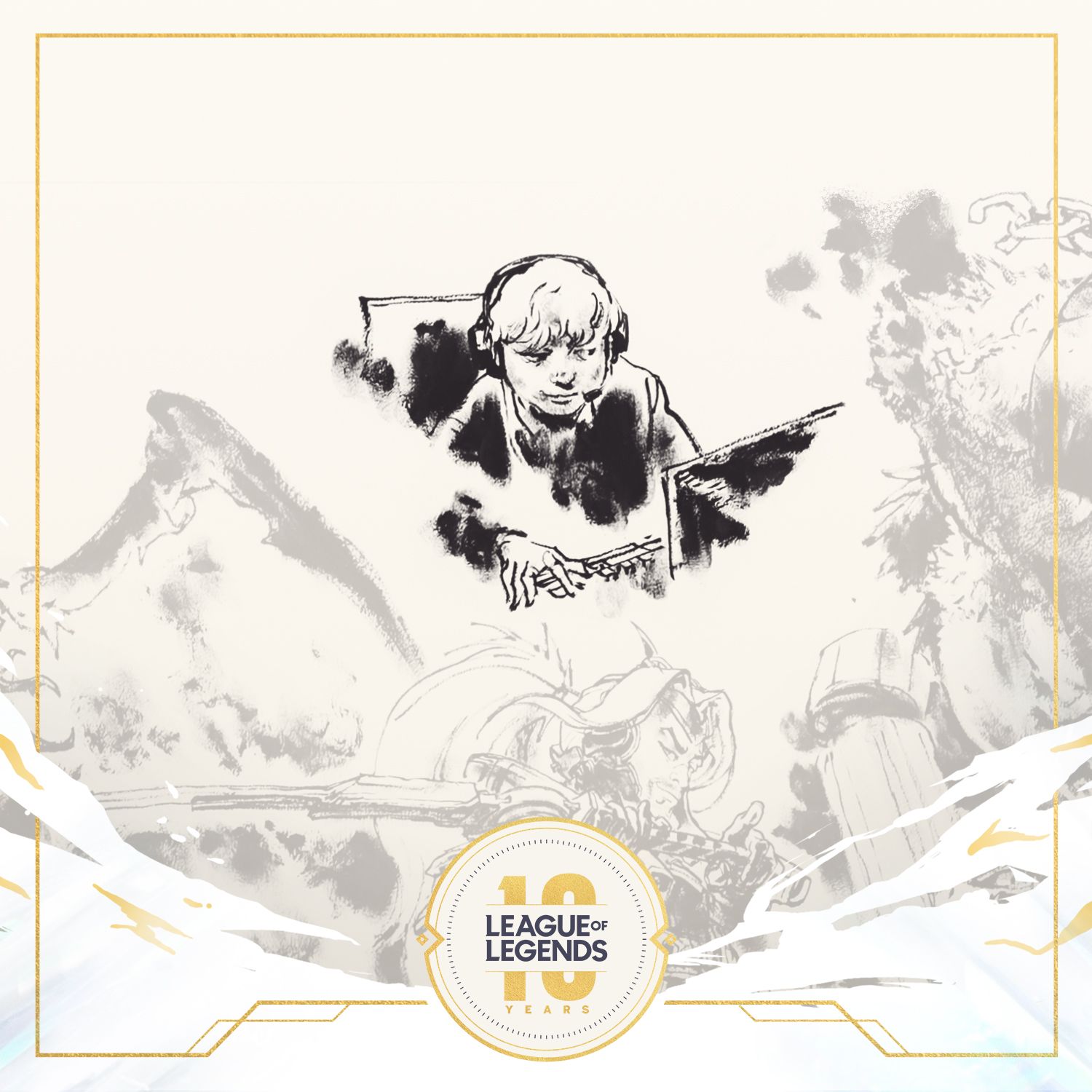 10주년 벽화와 선물, image size:1500x1500