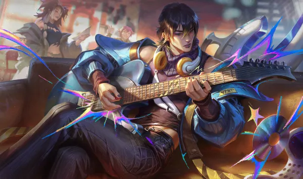 HEARTSTEEL Live My Life Aphelios splash art