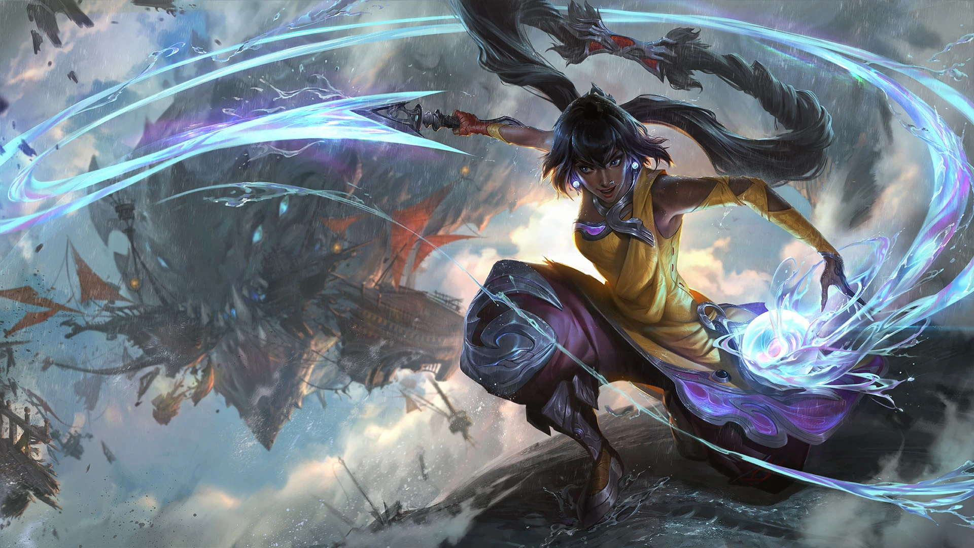 Nilah splash art