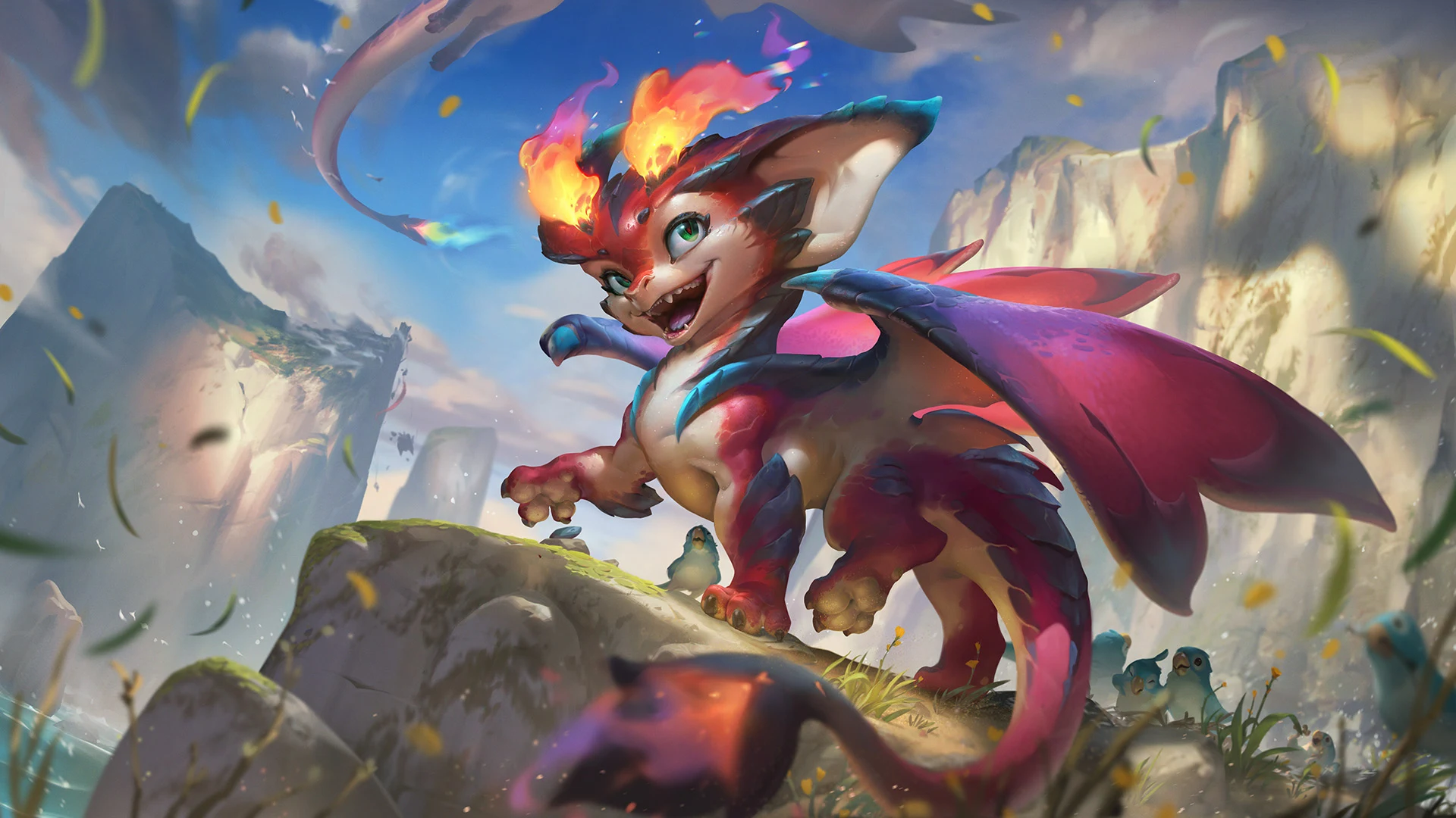 Smolder splash art