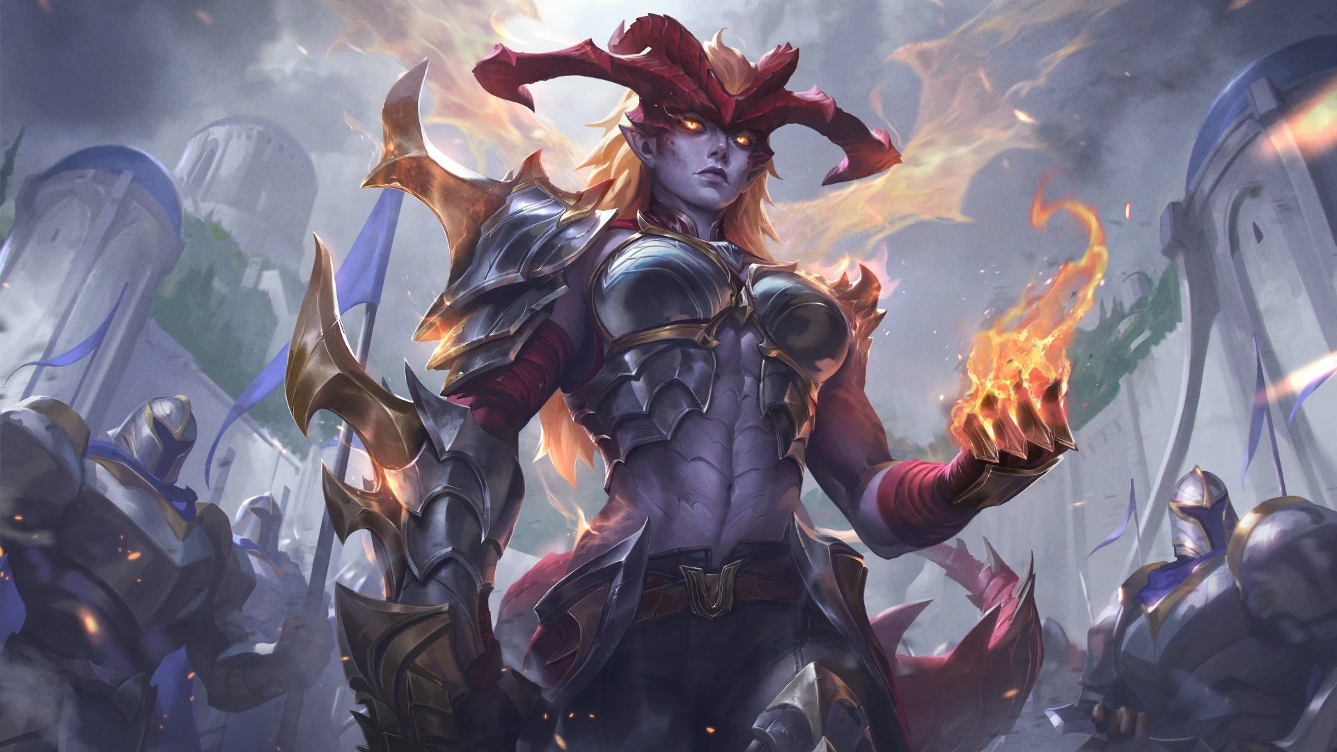 Shyvana splash art